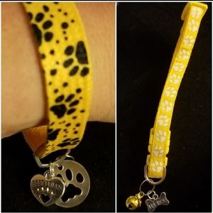Best Friends Matching Bracelet you & Dog Collar